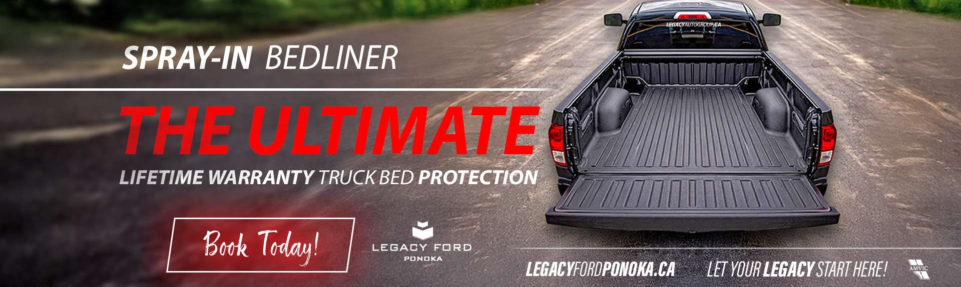 Spray In Bedliner- Book today!