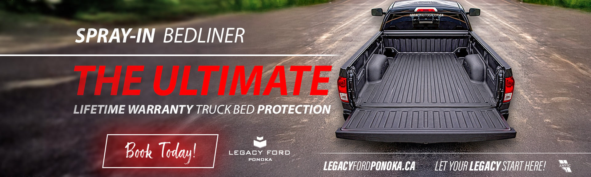 Spray In Bedliner- Book today!